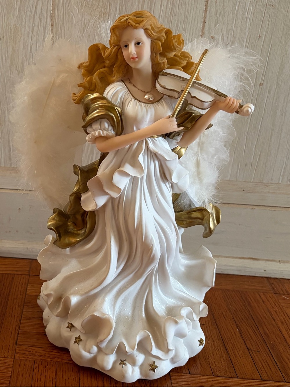 Vintage Christmas Angel with Violin – Brand New